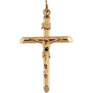 Sterling Silver Crucifix Pendant
