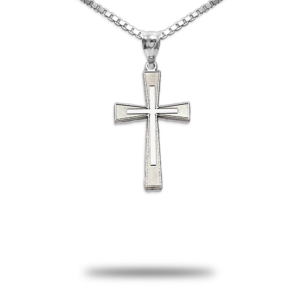 Laser Designed Cross Charm
