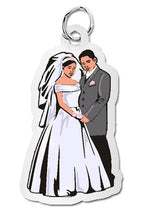 Bride and Groom Charm