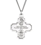 Four Way Cruciform Religious Medal