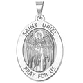 Saint Uriel - Oval Religious Medal