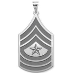 US Army National Guard Sergeant Major Pendant