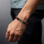 Black Stainless Name Bracelet — verified PHP source 4