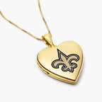 Officially Licensed New Orleans Saints Heart Locket