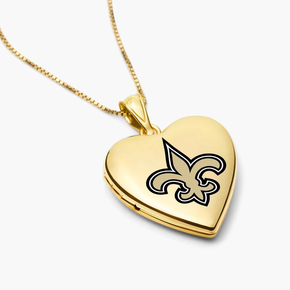 Officially Licensed New Orleans Saints Heart Locket