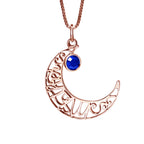 Mother Moon Birthstone Pendant