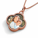 Lucky Clover Photo Pendant