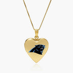 Officially Licensed Carolina Panthers Heart Locket