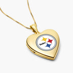 Officially Licensed Pittsburgh Steelers Heart Locket