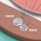 Saint Christopher & Saint Michael Doublesided Medal