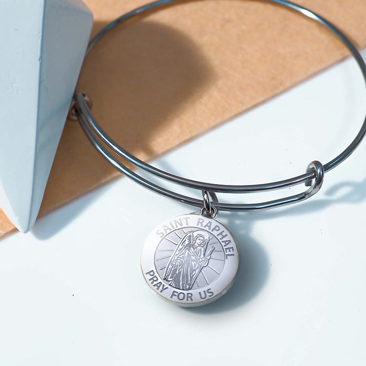 Saint Raphael Expandable Bracelet
