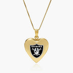 Officially Licensed Las Vegas Raiders Heart Locket