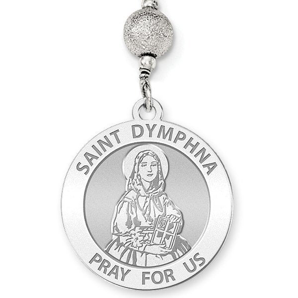 Saint Dymphna Rosary Bracelet "EXCLUSIVE"
