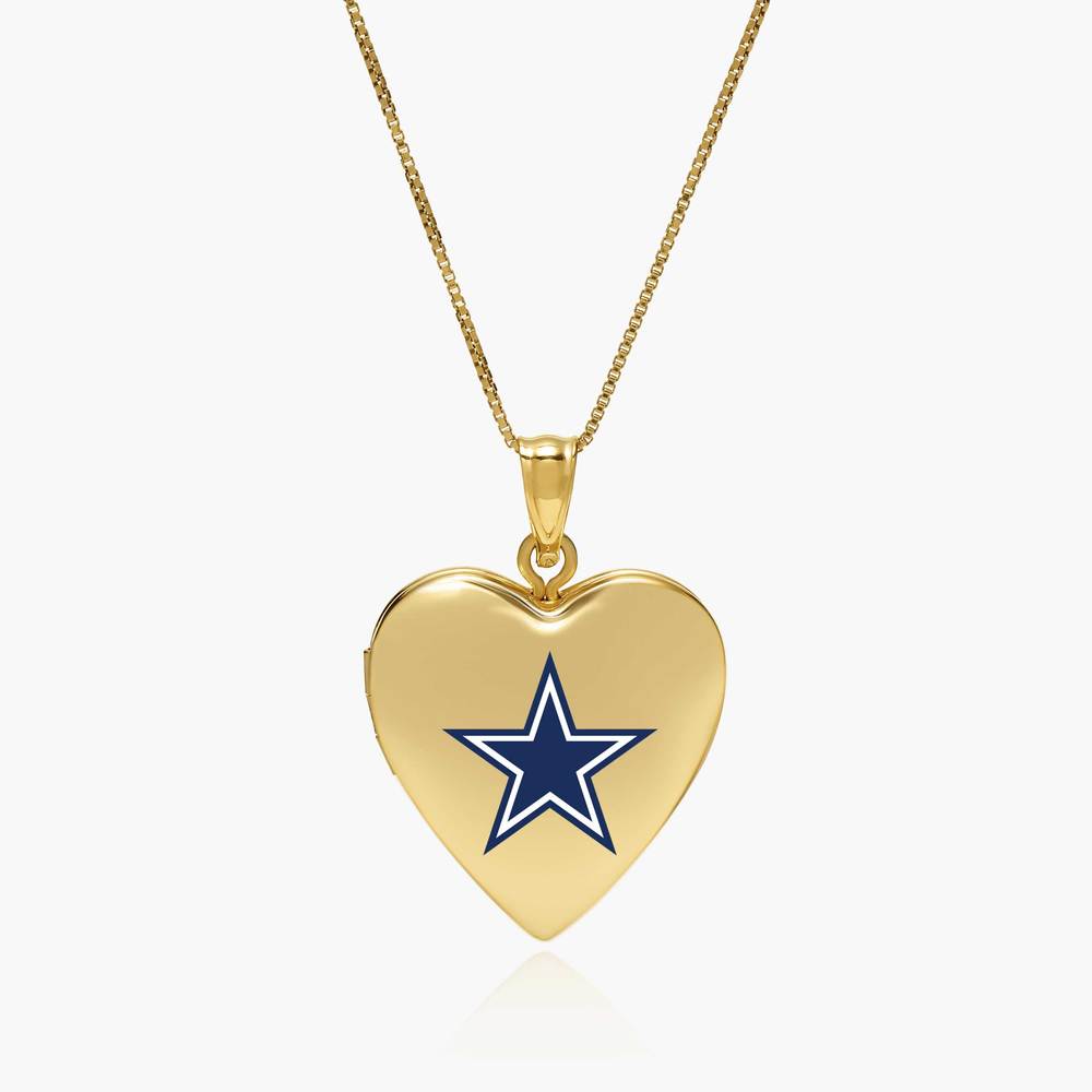 Officially Licensed Dallas Cowboys Heart Locket