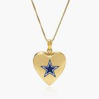 Officially Licensed Dallas Cowboys Heart Locket