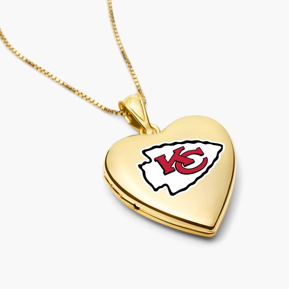 Officially Licensed Kansas City Chiefs Heart Locket