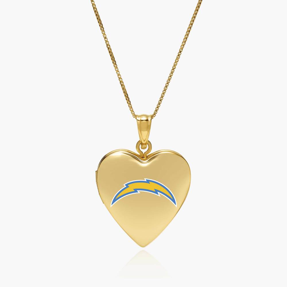 Officially Licensed Los Angeles Chargers Heart Locket