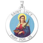 Saint Lucy Religious Medal "Color EXCLUSIVE"