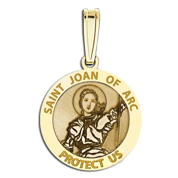Saint Joan of Arc Doubledside COAST GUARD Religious Medal "EXCLUSIVE"