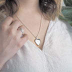 My Guardian Angel  Heart Photo Locket