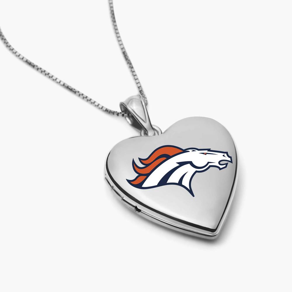 Officially Licensed Denver Broncos Heart Locket