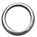 Sterling Silver Approx. 0.16 Inch Half-Round Wedding Band — original PicturesOnGold photograph 2
