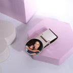 Stainless Steel Photo Engraved Money Clip