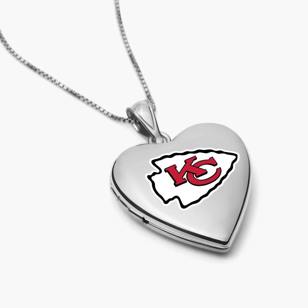 Officially Licensed Kansas City Chiefs Heart Locket