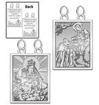 Double Sided Scapular Religious Medals Set