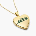Officially Licensed New York Jets Heart Locket
