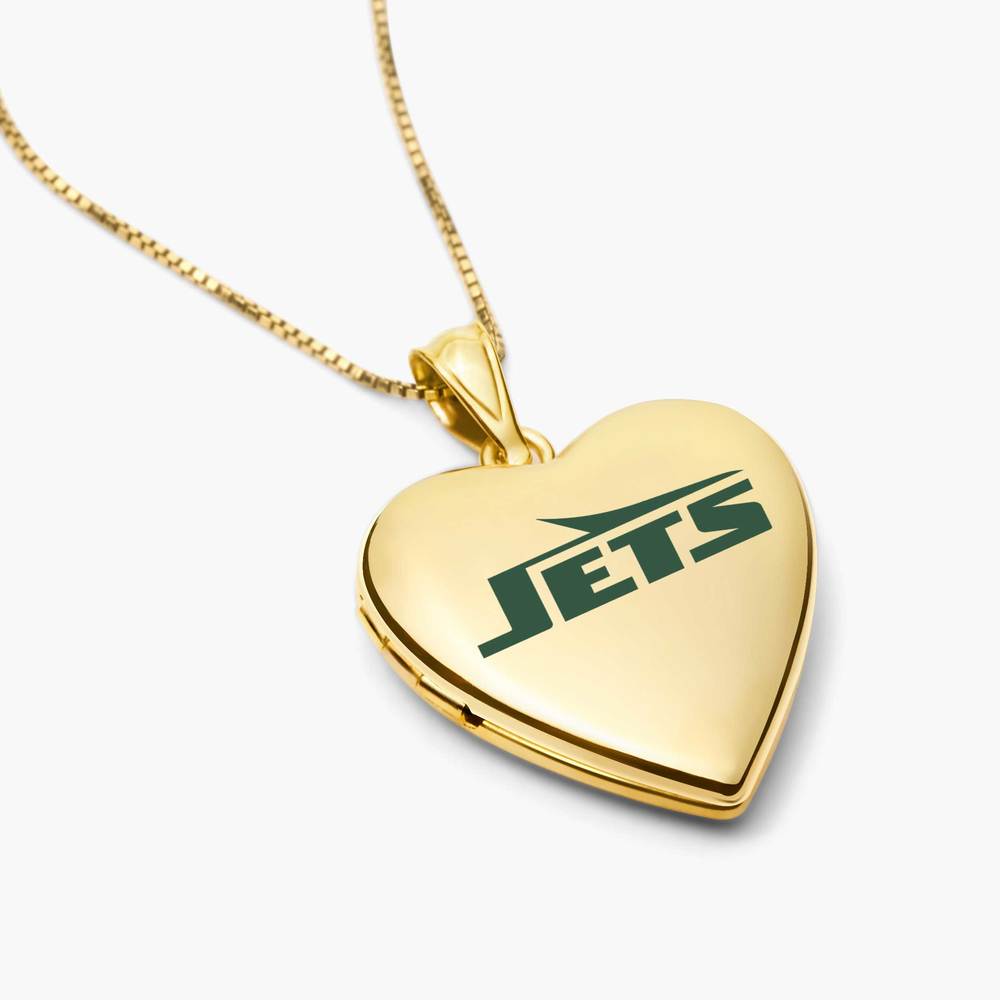 Officially Licensed New York Jets Heart Locket