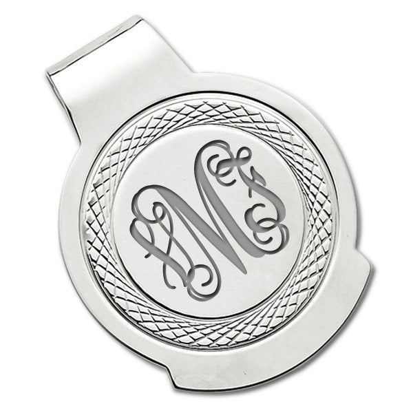 Sterling Silver Photo Engraved  Money Clip