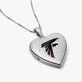 Officially Licensed Atlanta Falcons Heart Locket