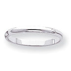 14K White Gold Approx. 0.08 Inch Half-Round Wedding Band — original PicturesOnGold photograph 2