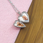 My Guardian Angel  Heart Photo Locket