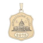 Personalized District of Columbia Police Badge with Your Number