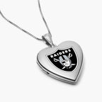 Officially Licensed Las Vegas Raiders Heart Locket