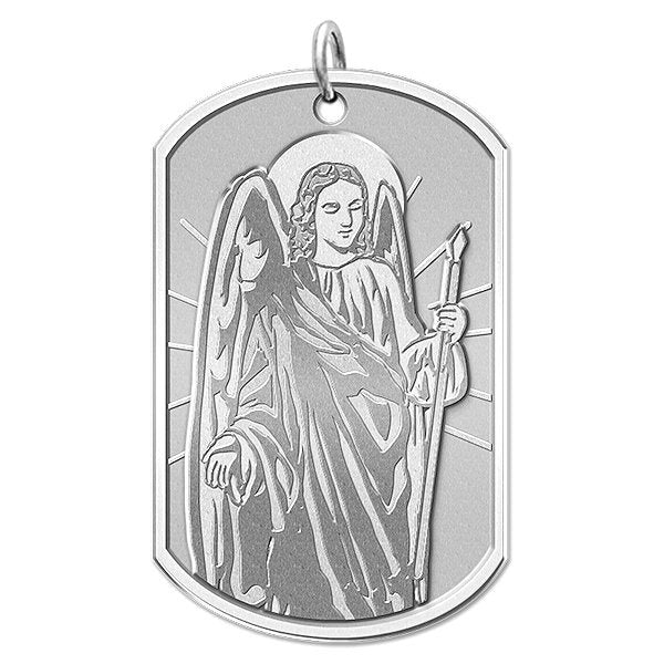 Saint Raphael -Dog Tag Religious Medal "EXCLUSIVE"