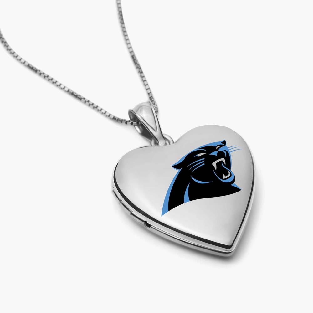 Officially Licensed Carolina Panthers Heart Locket