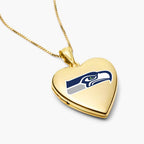 Officially Licensed Seattle Seahawks Heart Locket