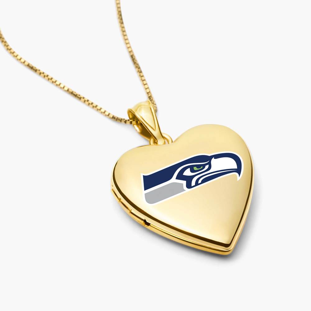 Officially Licensed Seattle Seahawks Heart Locket