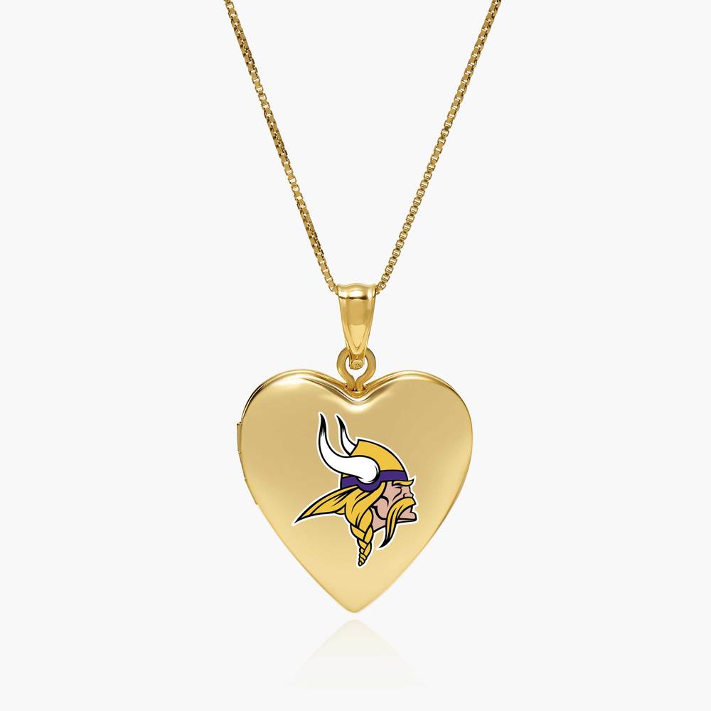 Officially Licensed Minnesota Vikings Heart Locket