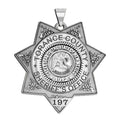 Personalized 7-Point Star New Mexico Sheriff Badge with Your Dept and Number
