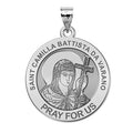 Camilla Battista Da Varano Round Religious Medal
