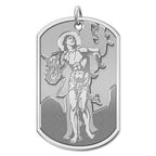 Saint Sebastian Dog Tag Religious Medal