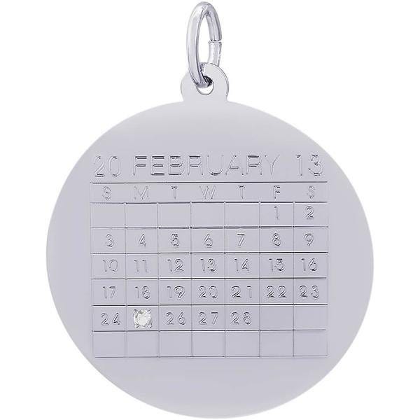 Calendar with Diamond Engravable