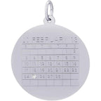 Calendar with Diamond Engravable
