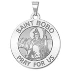 Saint Bobo Round Religious Medal