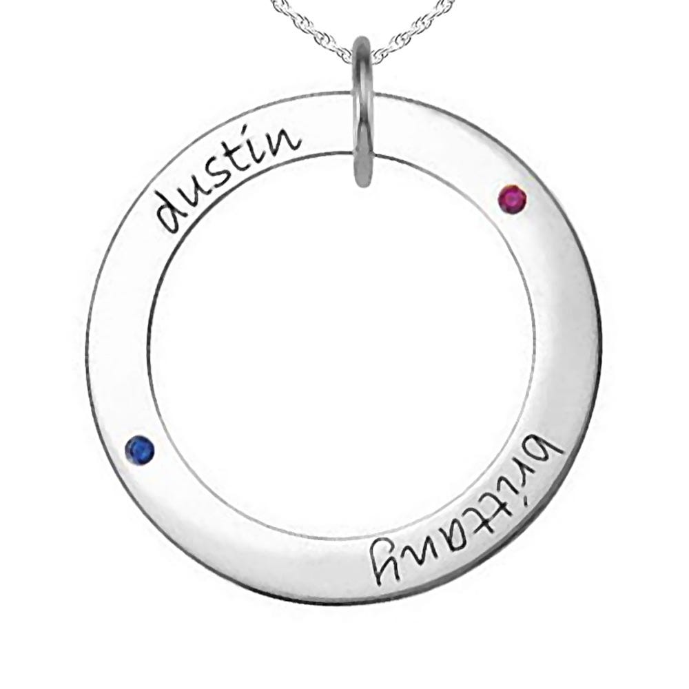 Two Birthstones Disc