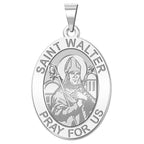Saint Walter Oval Religious Medal